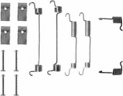 HELLA PAGID 8dz355200321 -  Комплектующие, тормозная колодка